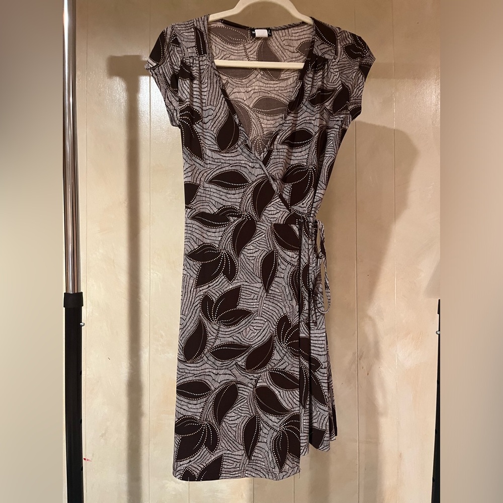 Wet Seal Brown Wrap Dress
